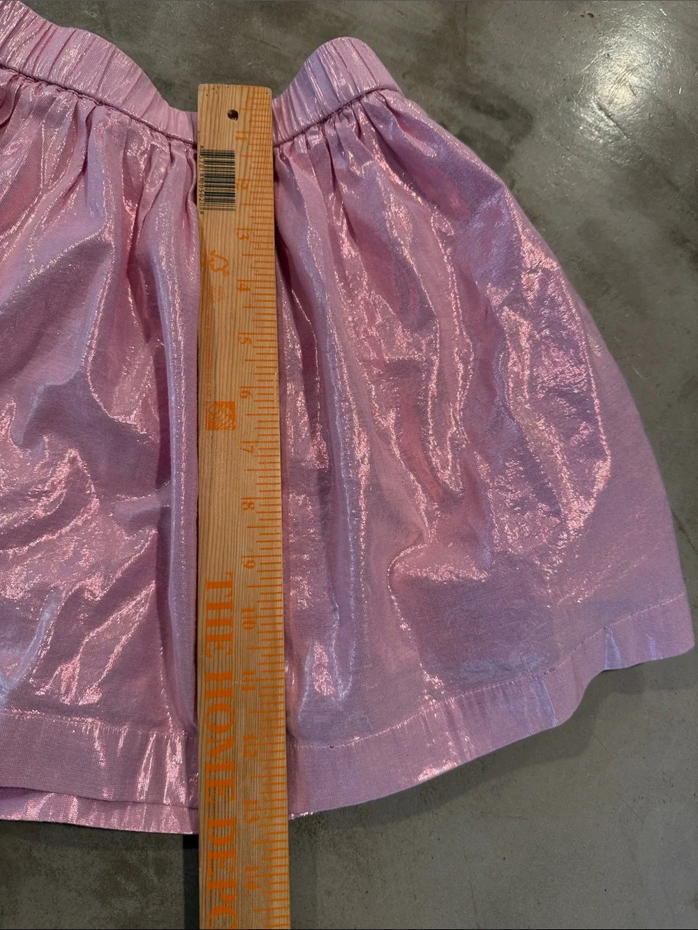 GAP shimmery pink